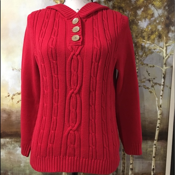 HAMPSHIRE Studio Sweaters - ‼️2 for $15‼️EUC HAMPSHIRE STUDIO Hooded Sweater